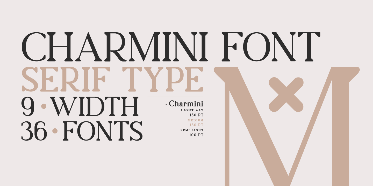 Charmini Alt Light Italic Alt Font preview